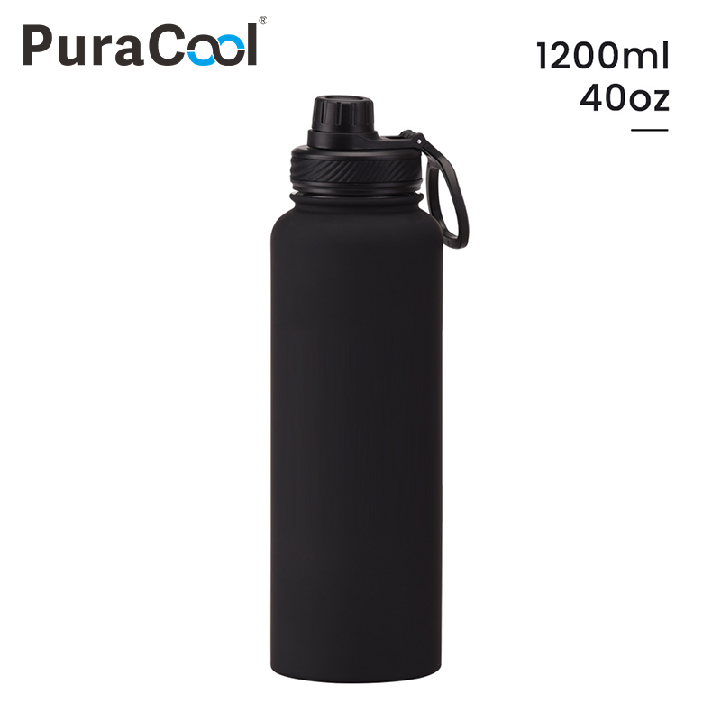 Sports Equipment With Names - PuraCool 40oz 1200ml กระติกน้ําสแตนเลสกระติกน้ํากีฬาของขวัญชื่อที่กําหนดเอง