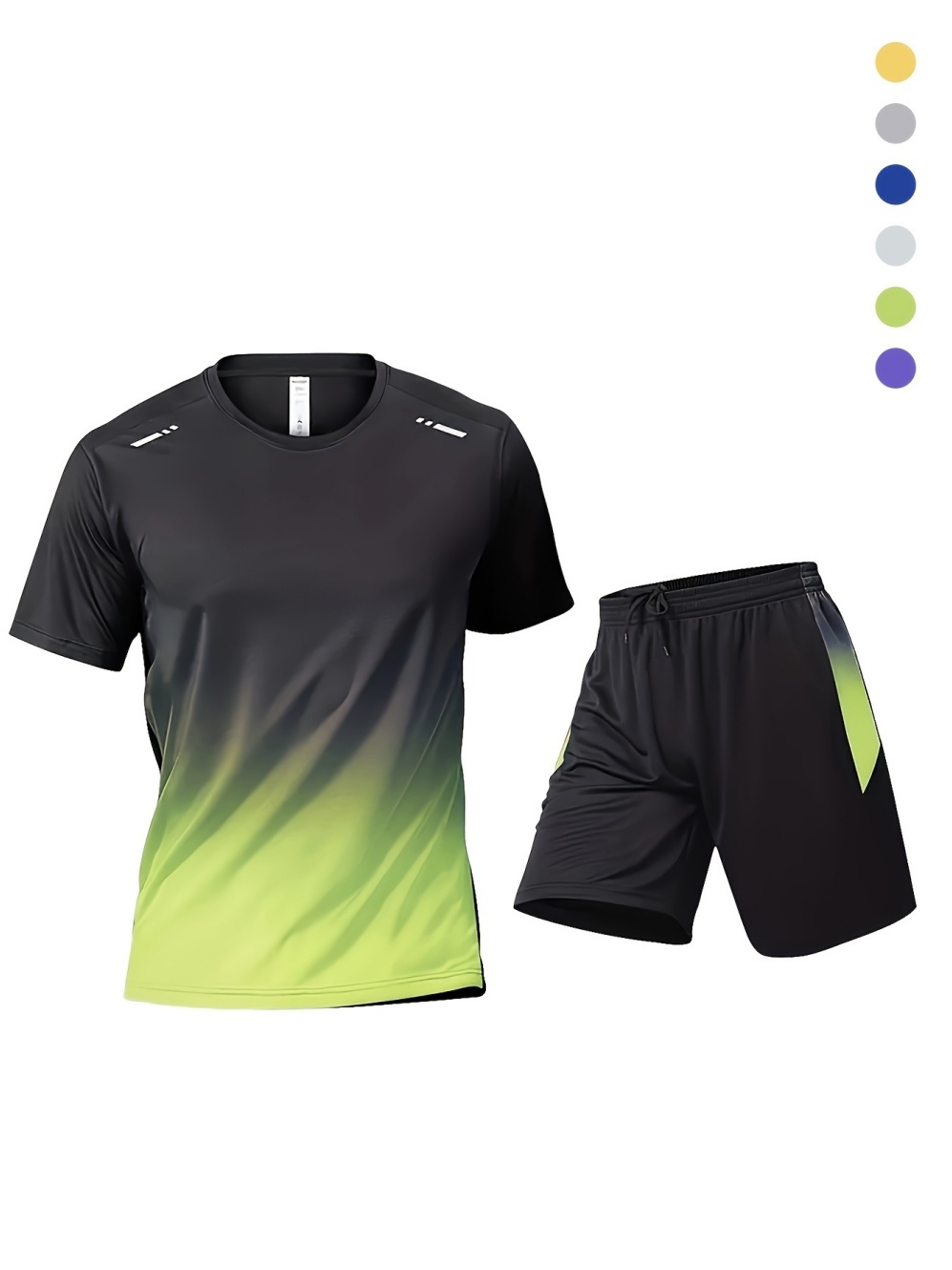 Sports Equipment Set - ชุดกีฬาฤดูร้อนปี 2026 สำหรับผู้ชาย 2 ชิ้น กางเกงขาสั้น