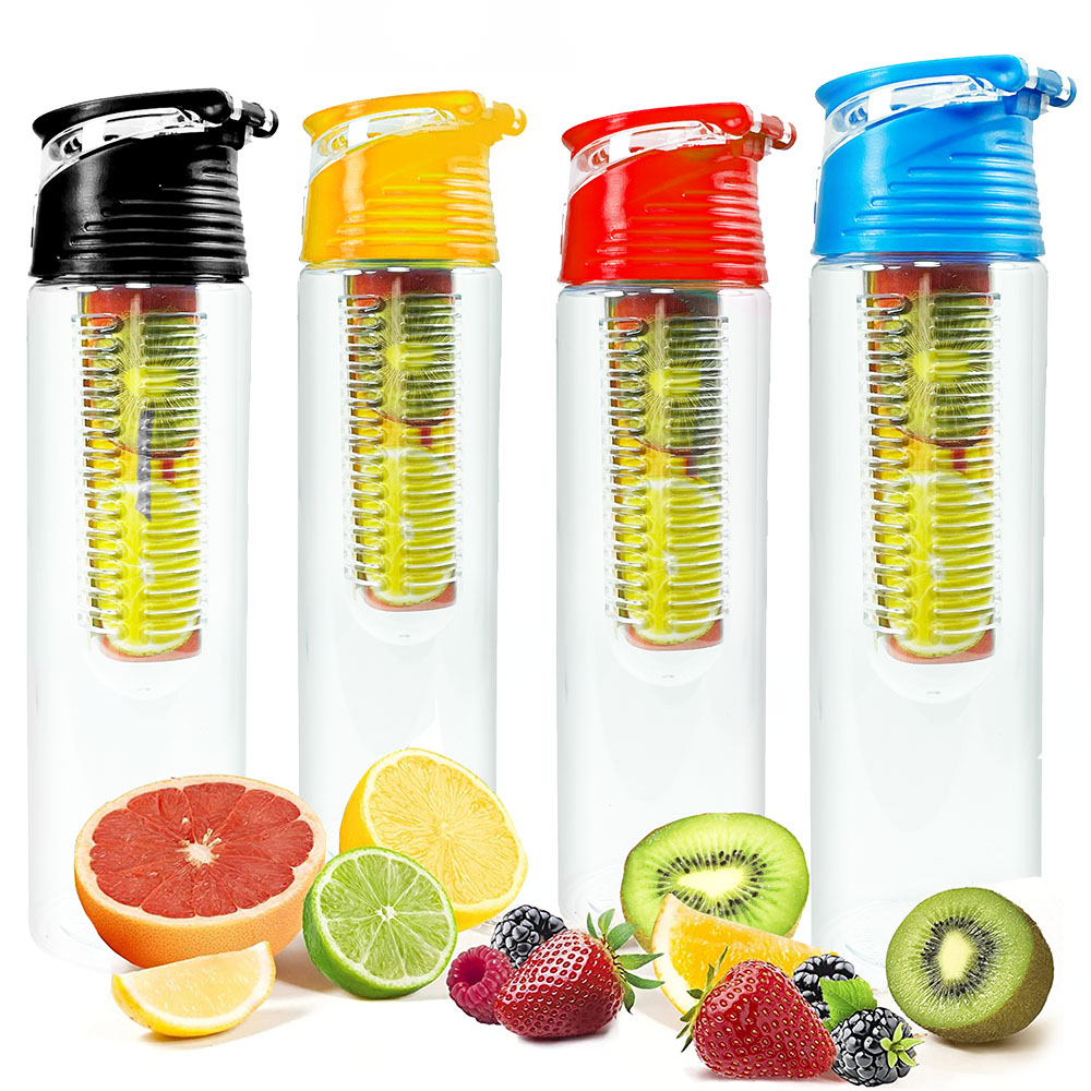 Sports Equipment Kitchener - แบบพกพา700 ML ผลไม้ Infusing Infuser กระบอกน้ำมะนาวกีฬาขวดน้ำพลิกฝาปิดสำหรับโต๊ะในครัว