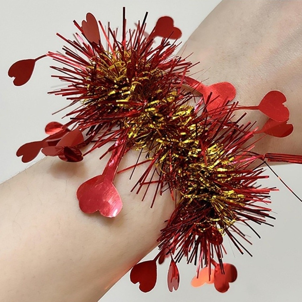สายรัดข้อมือตกแต่งหลากสี 10 ชิ - Cheerleading Pom Pom บทวิจารณ์และราคา