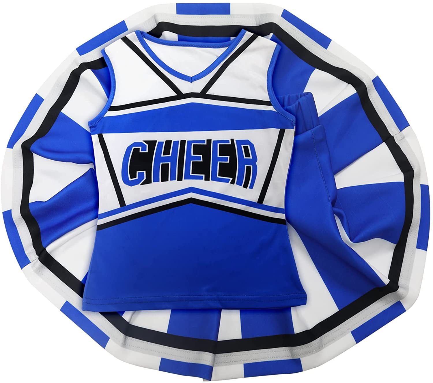 ชุดเชียร์ลีดเดอร์สีฟ้า น่ารัก  - Cheerleading Pom Pom บทวิจารณ์และราคา