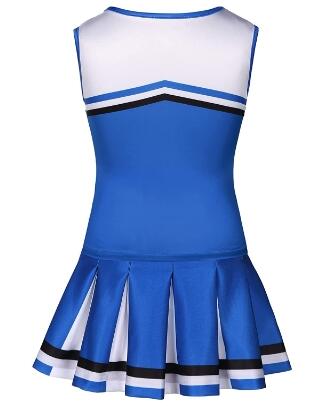 ชุดเชียร์ลีดเดอร์สีฟ้า น่ารัก  - Cheerleading Pom Pom บทวิจารณ์และราคา