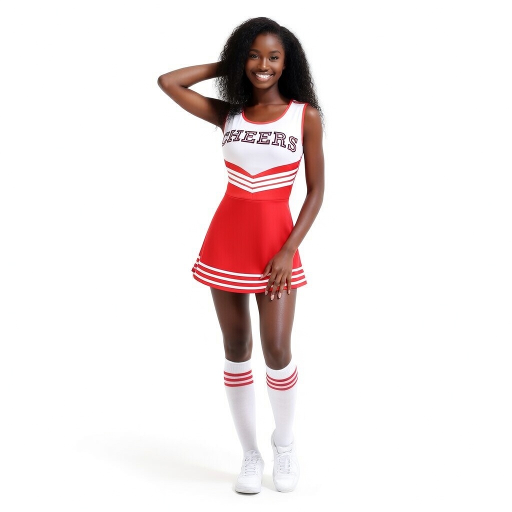 ชุดเชียร์ลีดเดอร์แขนกุดพร้อมพู - Cheerleading Pom Pom บทวิจารณ์และราคา