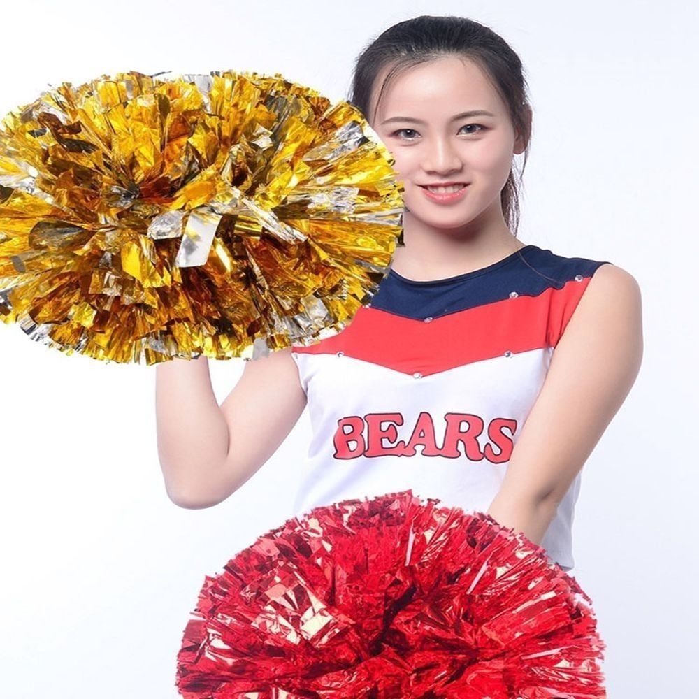 พู่เชียร์กีฬา 30 ซม. หลากสี แบ - Cheerleading Pom Pom บทวิจารณ์และราคา