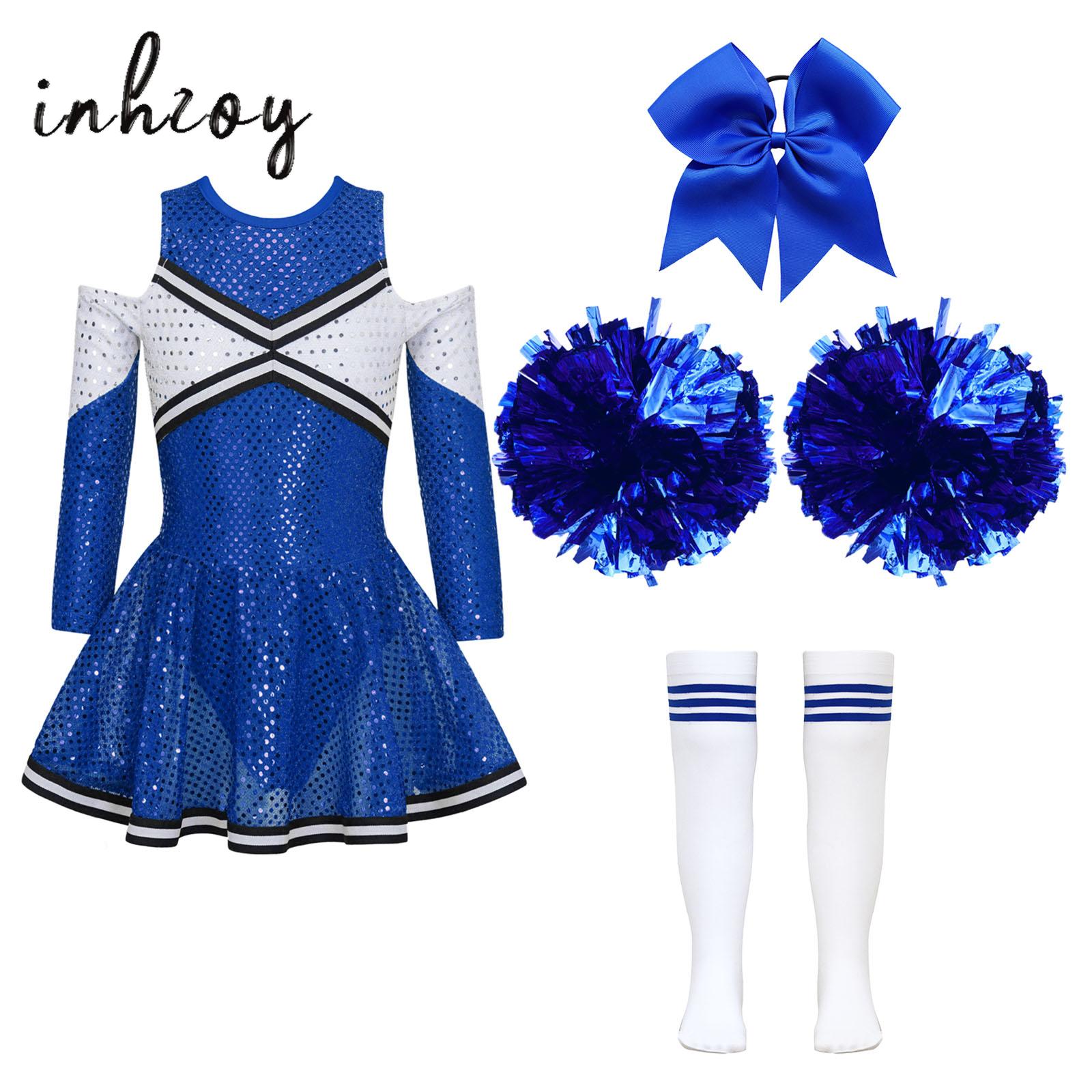 ชุดเชียร์ลีดเดอร์เด็กผู้หญิงชุ - Cheerleading Pom Pom บทวิจารณ์และราคา