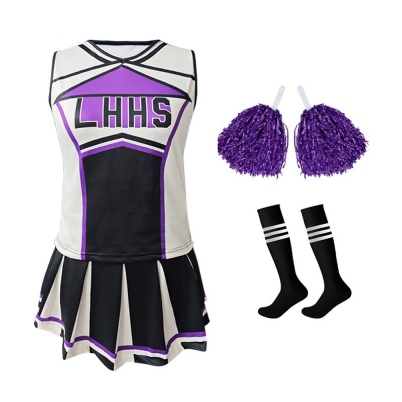 ผู้หญิงเชียร์ลีดเดอร์เครื่องแต - Cheerleading Pom Pom บทวิจารณ์และราคา
