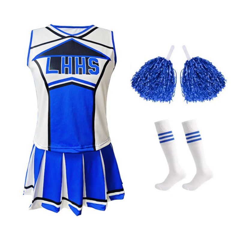 ผู้หญิงเชียร์ลีดเดอร์เครื่องแต - Cheerleading Pom Pom บทวิจารณ์และราคา