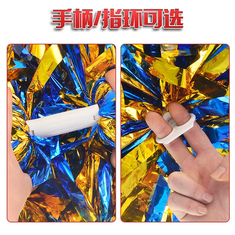 ทองเชียร์ลีดเดอร์ Pom Poms พร้ - Cheerleading Pom Pom บทวิจารณ์และราคา