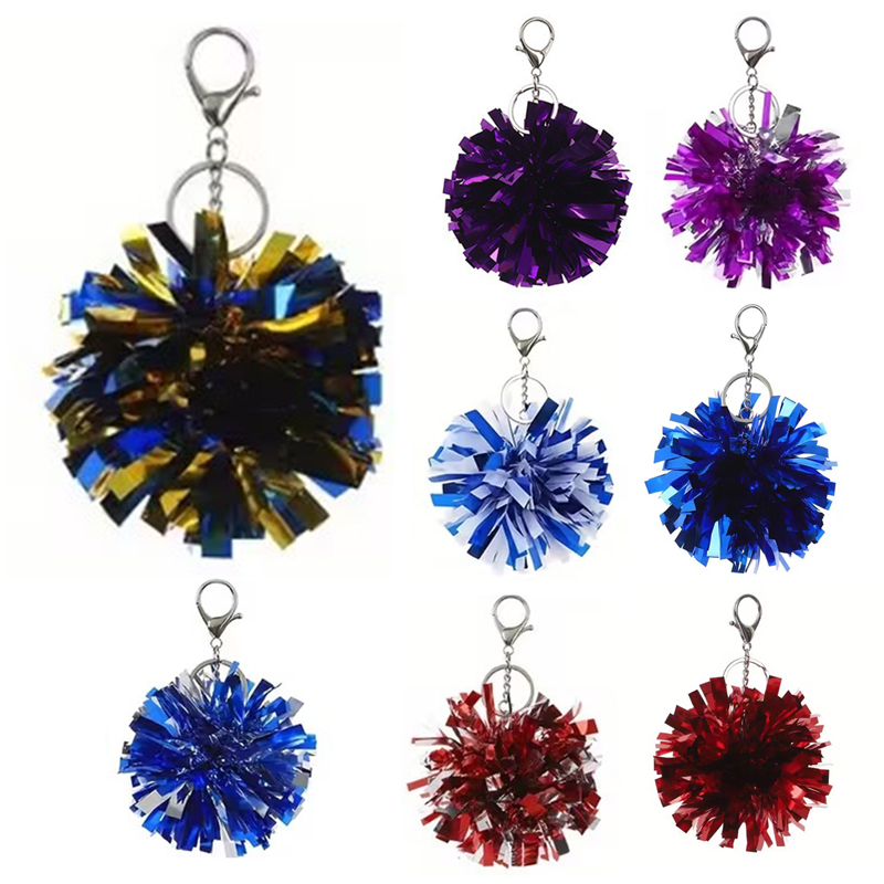 พวงกุญแจพู่เชียร์สีสันสดใส พวง - Cheerleading Pom Pom บทวิจารณ์และราคา
