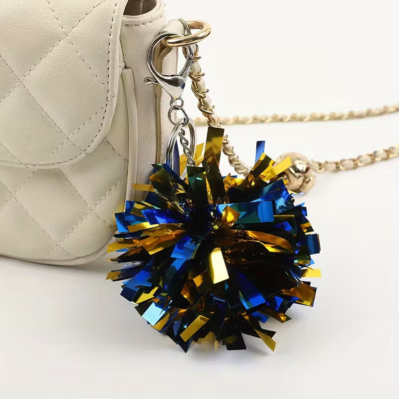 พวงกุญแจพู่เชียร์สีสันสดใส พวง - Cheerleading Pom Pom บทวิจารณ์และราคา